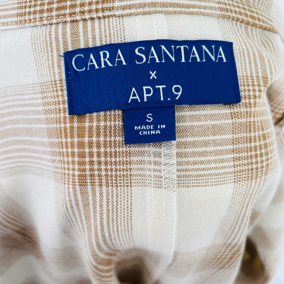 Cara Santana She Loves The Attention Plaid Trench - Picture 14 of 14